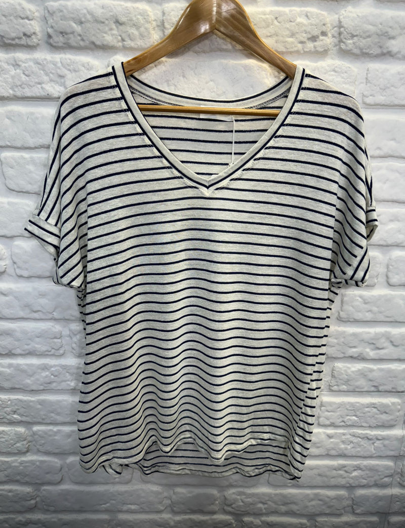 Annie Stripe T Shirt - More Colours Available