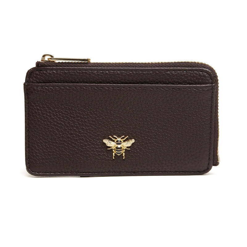 Alice Wheeler Coin Purse In Chocolate