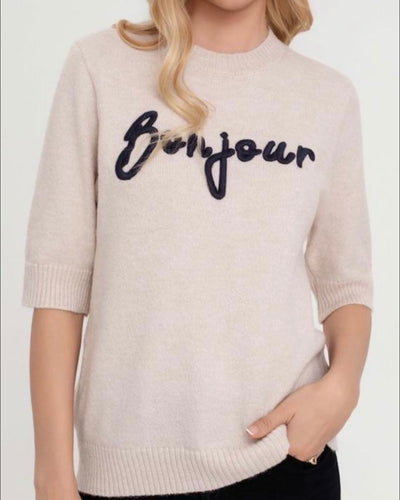 Bonjour Jumper - More Colours Available