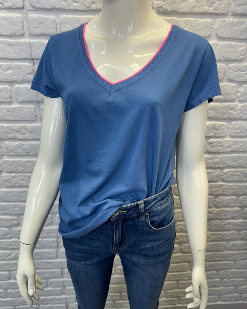 Neon Trim T Shirt - More Colours Available