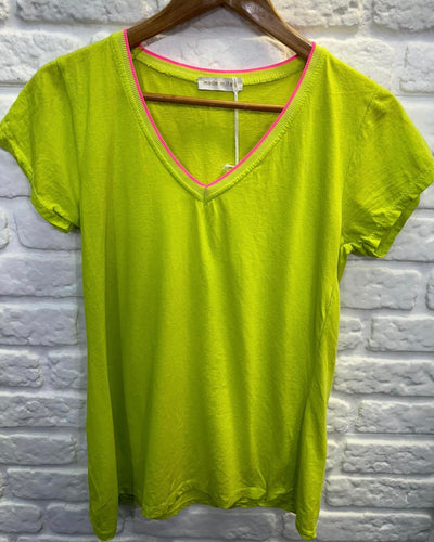Neon Trim T Shirt - More Colours Available