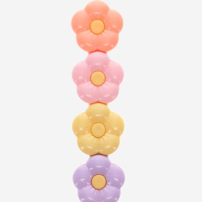 Stackable Flower Power Highlighter Pen Set