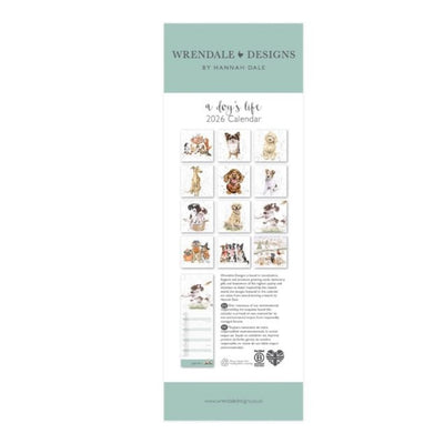 ‘A Dog’s Life’ Slim 2026 Calendar