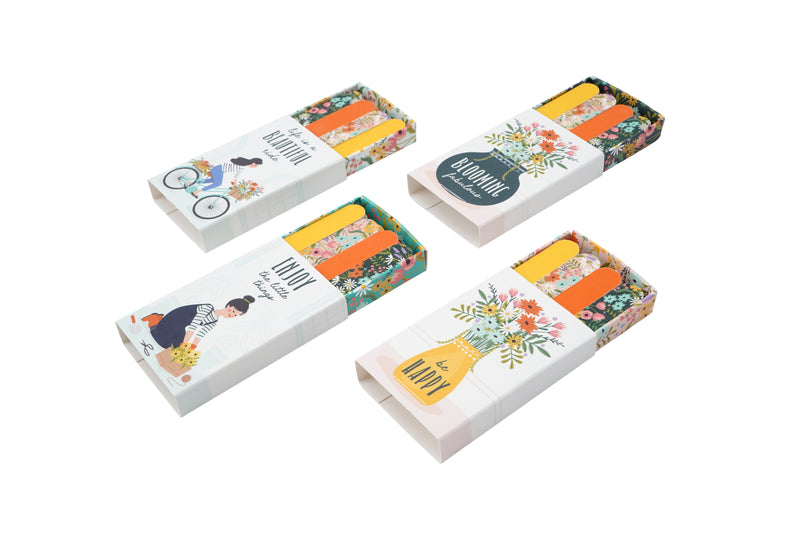 Flower Matchbox Nail Files