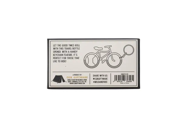 Bike Bottle Opener Keyring