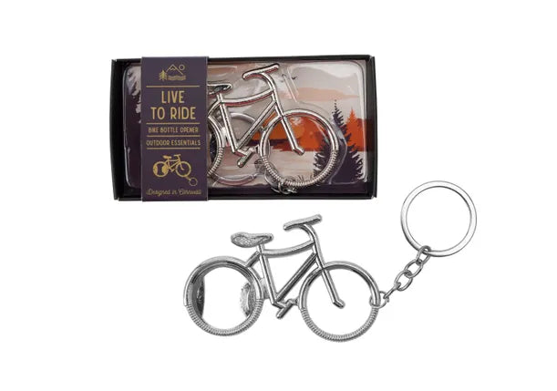 Bike Bottle Opener Keyring