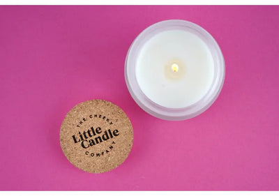 Ray Of Flippin' Sunshine Glass Candle
