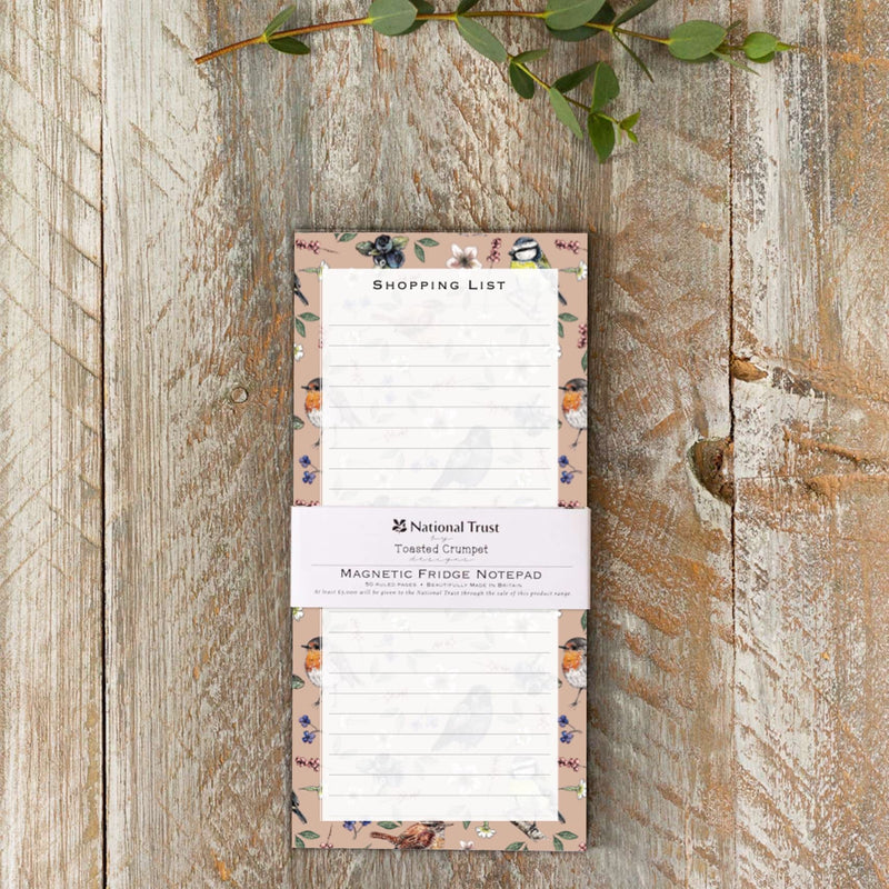 Garden Birds Magnetic Shopping Pad
