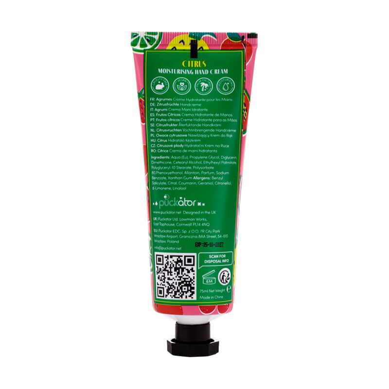 Summer Fruits Moisturising Hand Cream