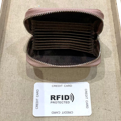 Leather Card Wallet Purse