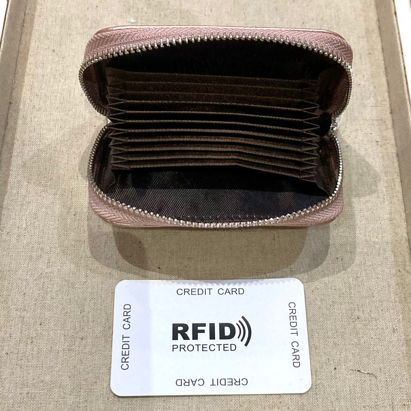 Leather Card Wallet Purse