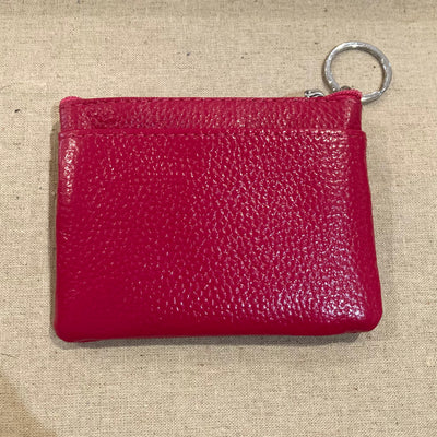 Leather Card & Coin Holder