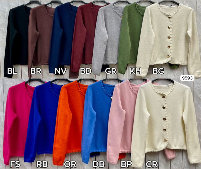 Suzanne Scalloped Cardigan - More Colours Available