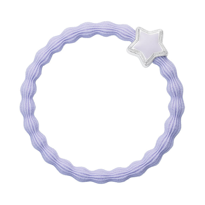Lilac Enamel Silver Star Hairband