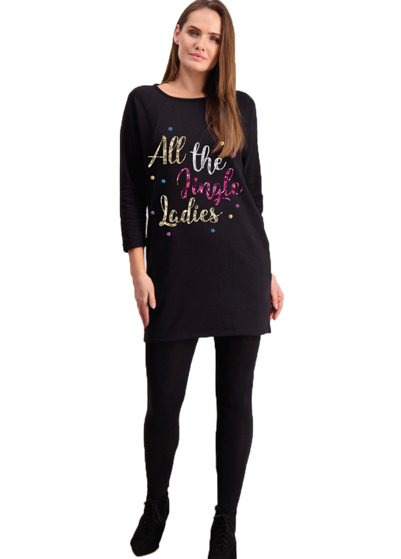 All The Jingle Ladies Christmas Jumper