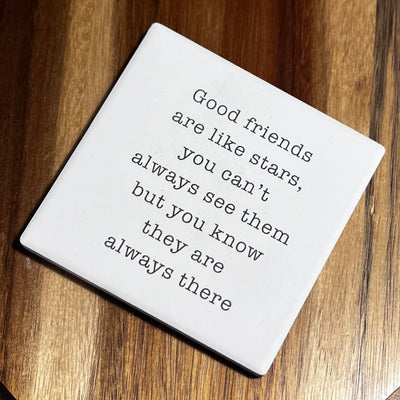 Friendship Ceramic Coaster