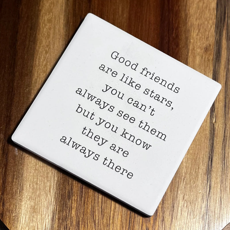 Friendship Ceramic Coaster