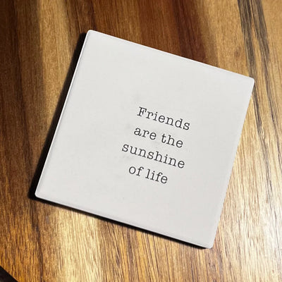 Friendship Ceramic Coaster