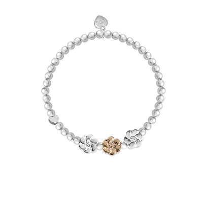 Best Mum Three Flower Bracelet
