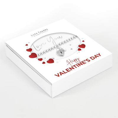 Love You Valentines Bracelet