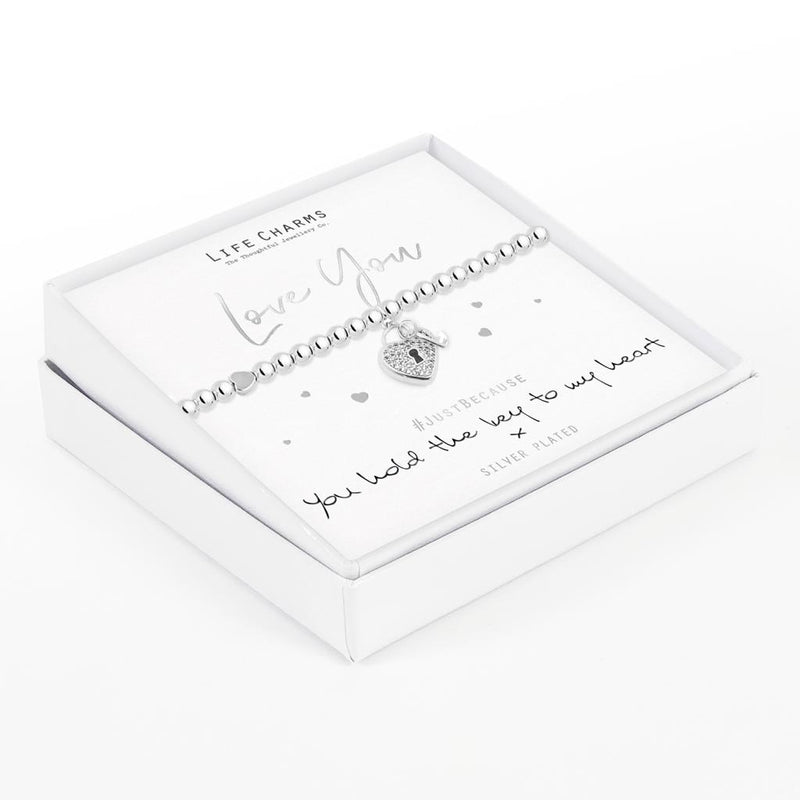 Love You Valentines Bracelet