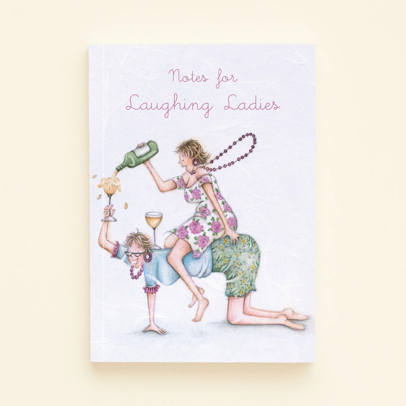 A6 Notebook for Laughing Ladies