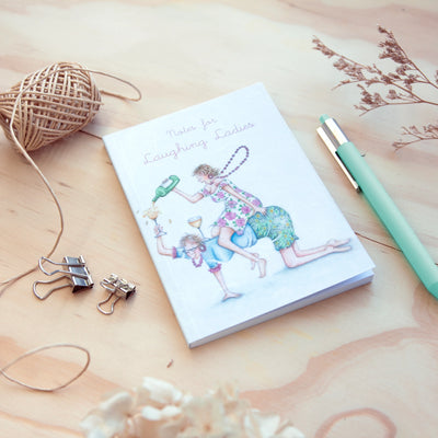 A6 Notebook for Laughing Ladies