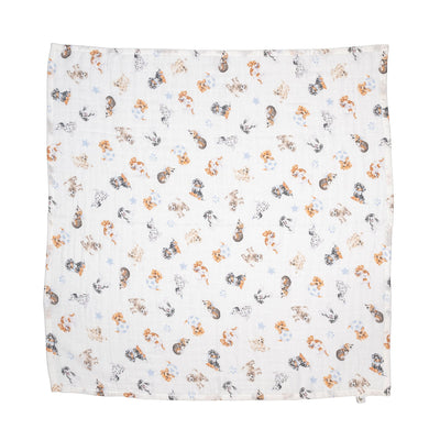 'Little Paws' Muslin Gift Set