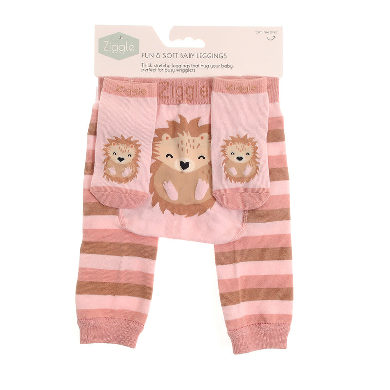 Hedgehog 6-12 Months Leggings & Socks Set