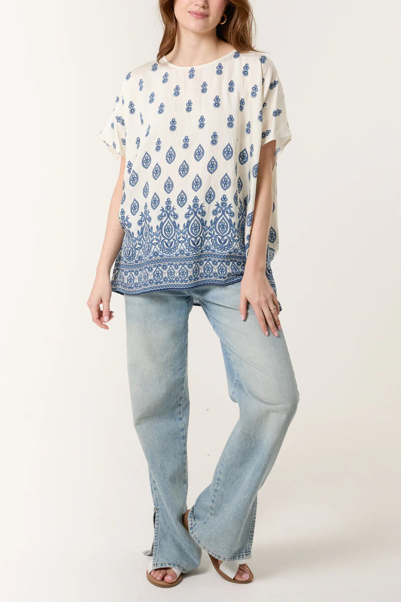Damask Top - More Colours Available