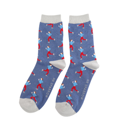 Jogging Denim Bamboo Socks