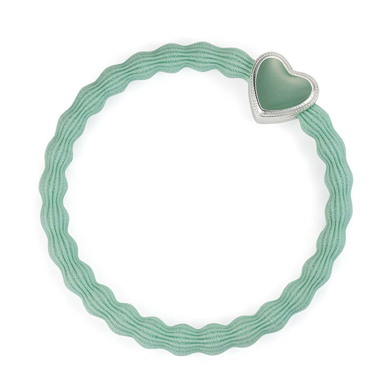 Mint Enamel Heart Hairband