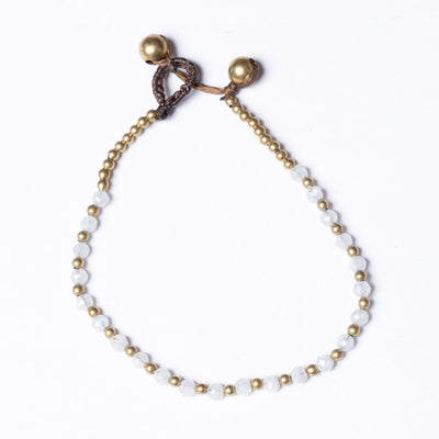 Menopause Relief Brass Crystal Healing Bracelets - More Designs Available