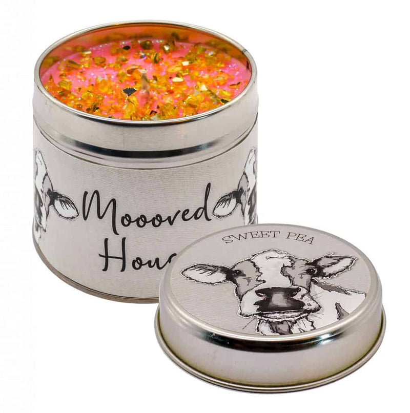 Moooved House Cow Candle