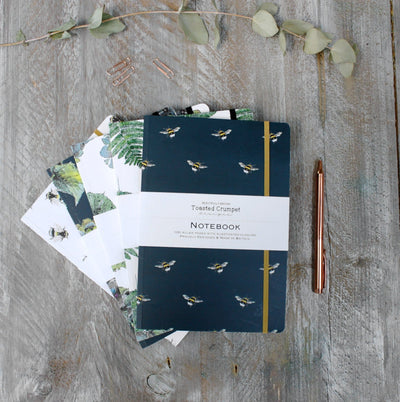 Bees A5 Lined Notebook