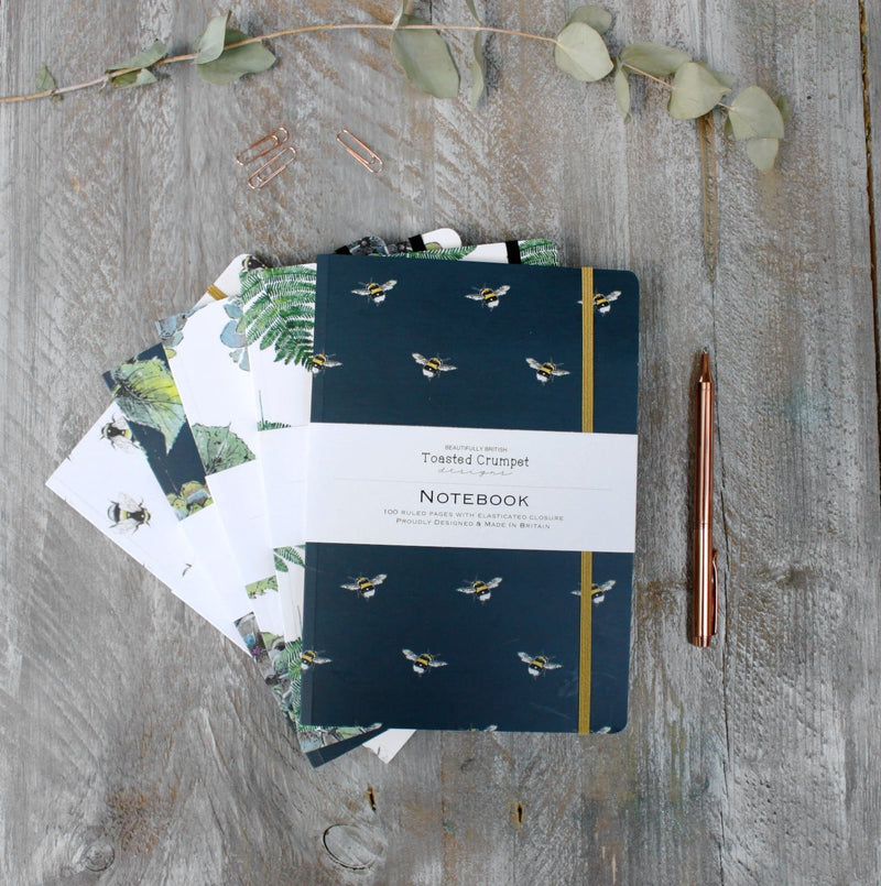 Bees A5 Lined Notebook