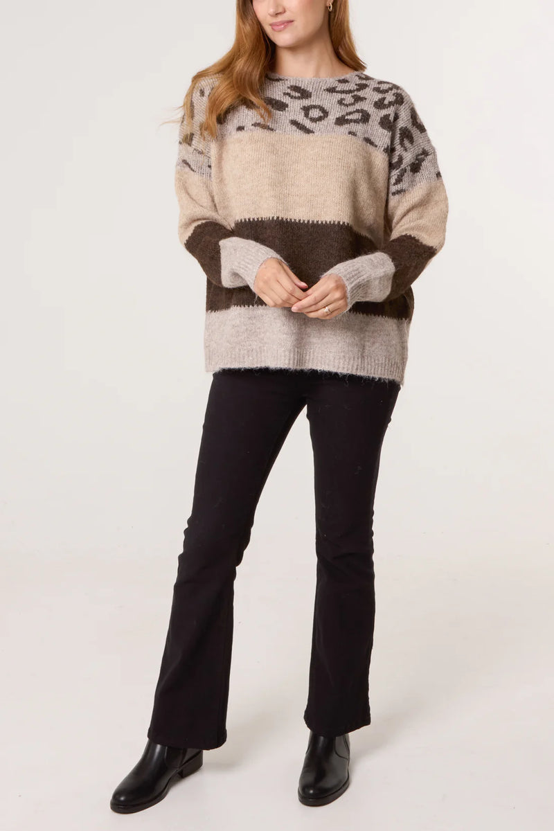 Luna Animal Knit Jumper - More Sizes & Colour Available