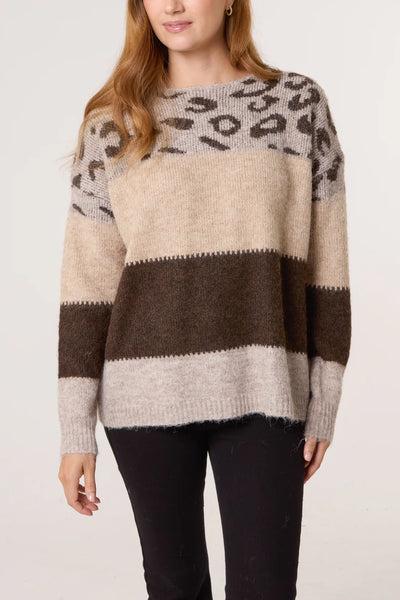 Luna Animal Knit Jumper - More Sizes & Colour Available