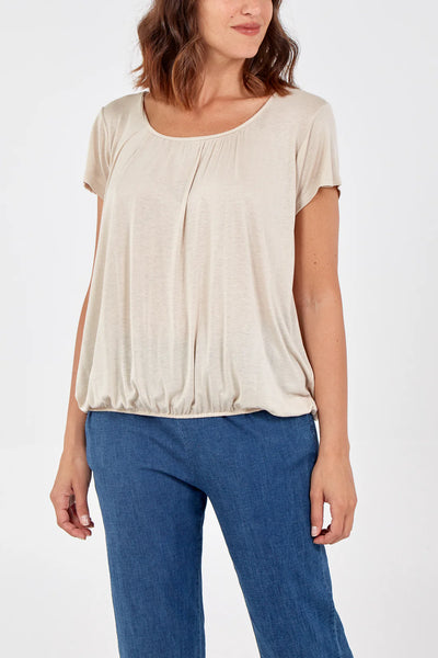 Bubble Top Short Sleeved - More Colours Available