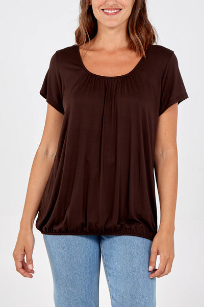 Bubble Top Short Sleeved - More Colours Available
