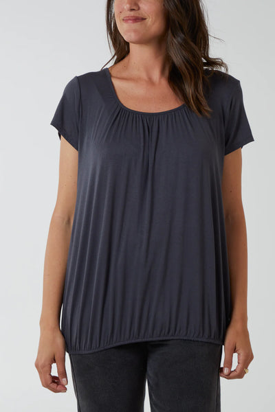 Bubble Top Short Sleeved - More Colours Available