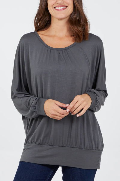 Zara Crossover Long Sleeve Top - More Colours Available