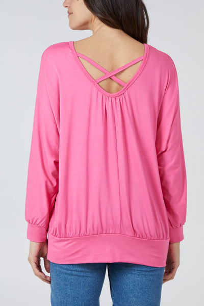 Zara Crossover Long Sleeve Top - More Colours Available