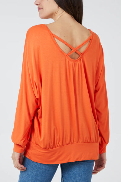 Zara Crossover Long Sleeve Top - More Colours Available