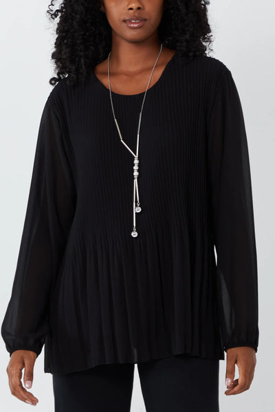 Paula Pleated Blouse - More Colours Available