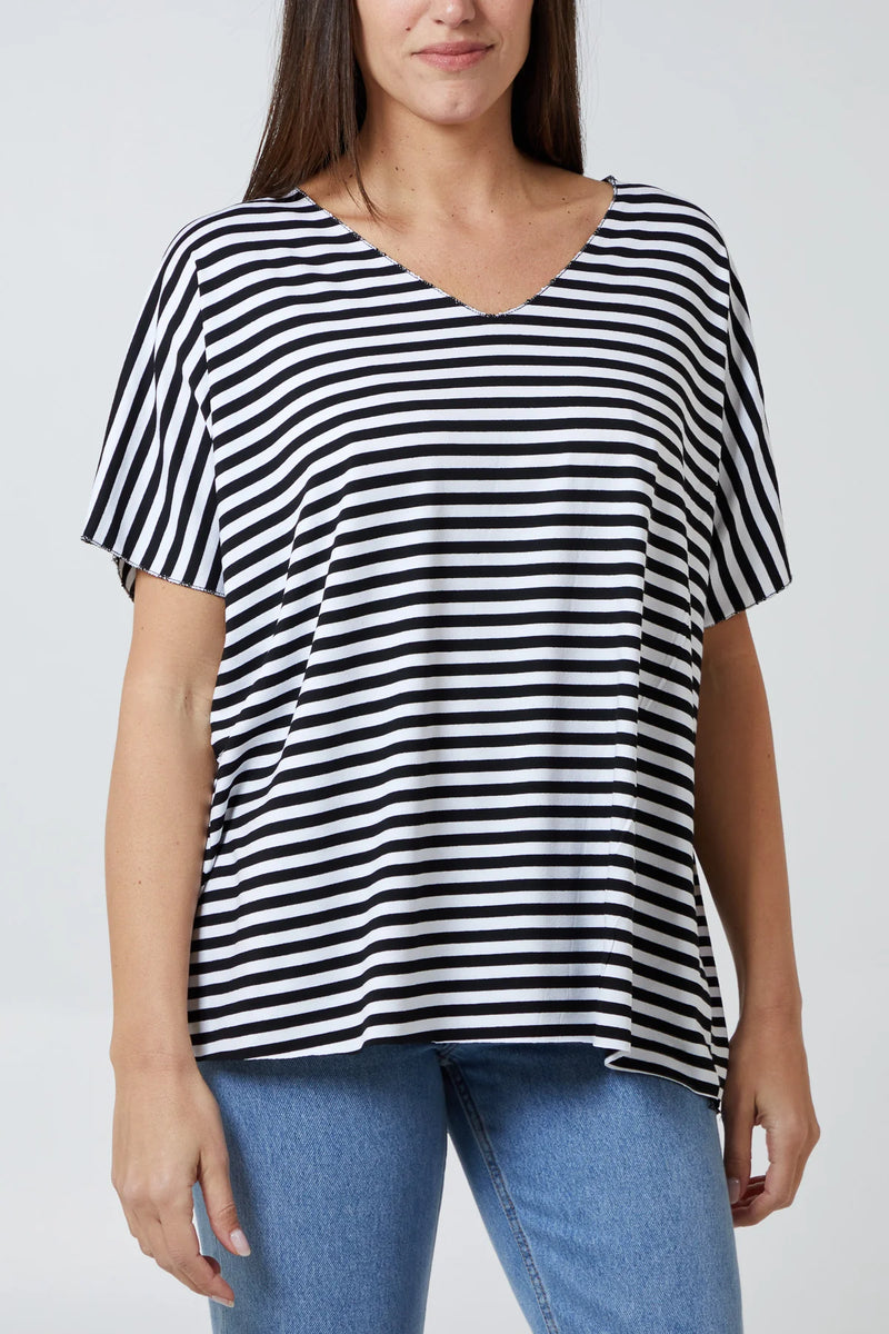 Claire Stripe T Shirt - More Colours Available