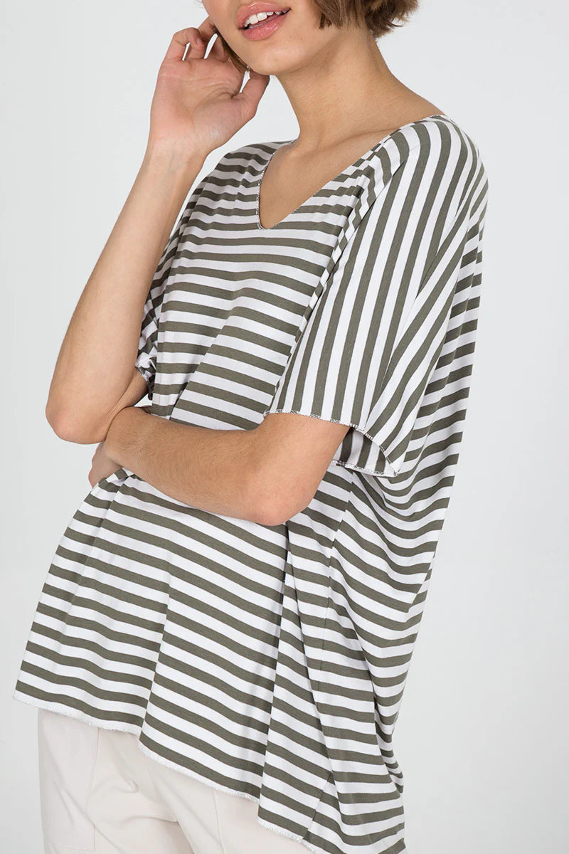 Claire Stripe T Shirt - More Colours Available