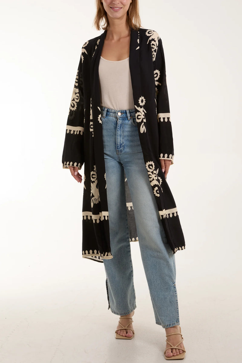 Annabelle Long Kimono - More Colours Available