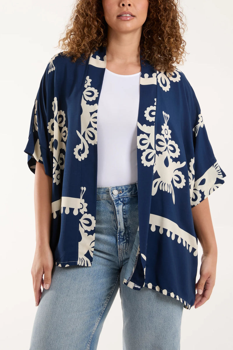 Belle Short Kimono - More Colours Available