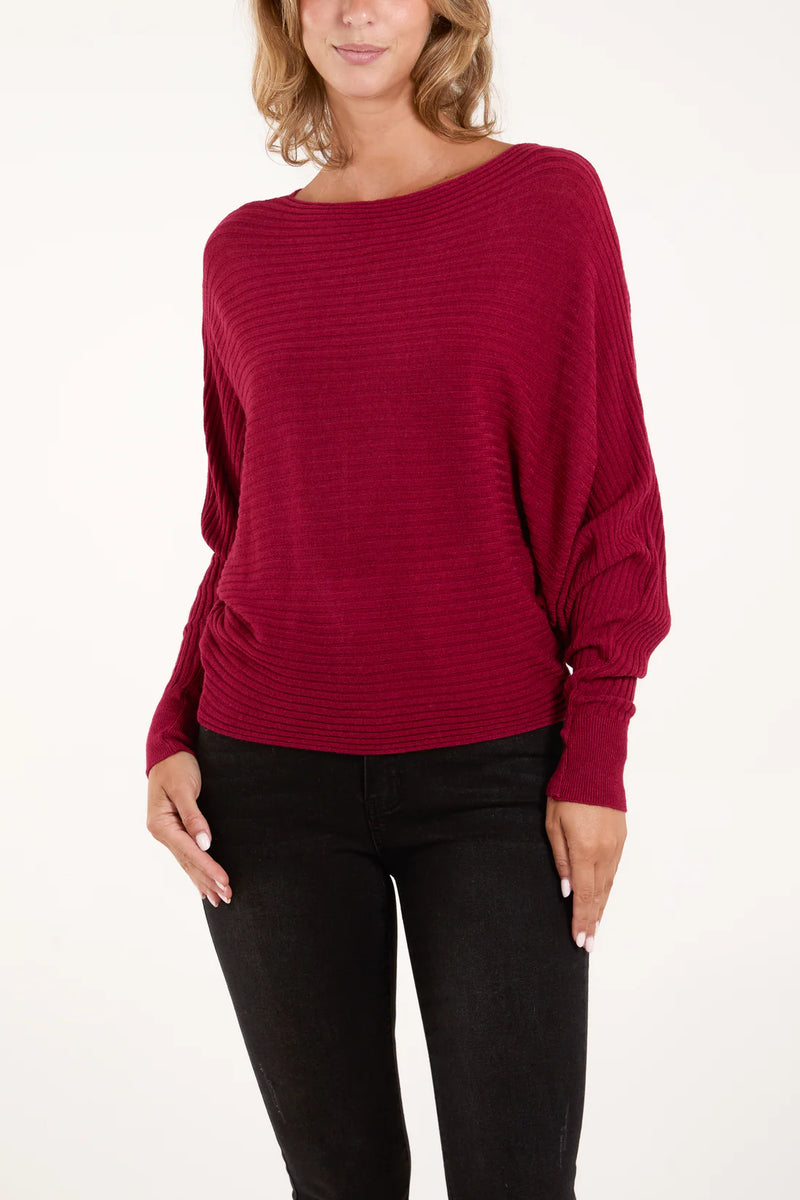Ruby Ribbed Jumper - More Colours Available